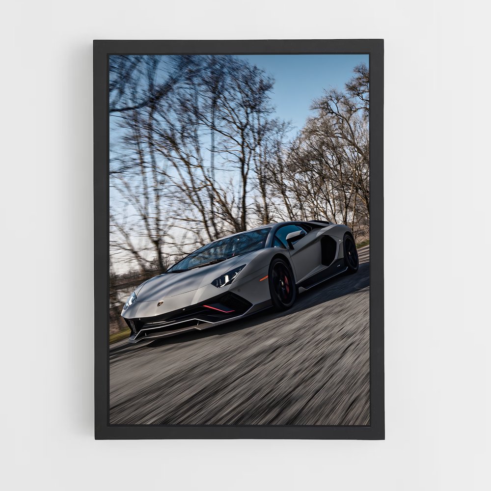 Poster Aventador ultimae – affiche Lamborghini (vue 2)